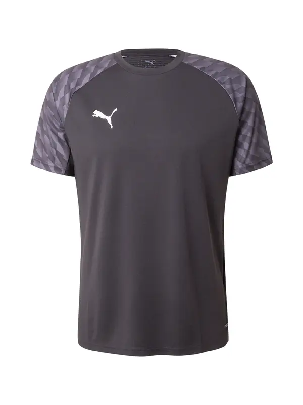 PUMA PUMA Tehnička sportska majica 'TeamLIGA26'  svijetlosiva / crna / bijela