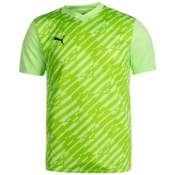 PUMA PUMA Tehnička sportska majica 'Ultimate'  limeta / neonsko zelena / crna