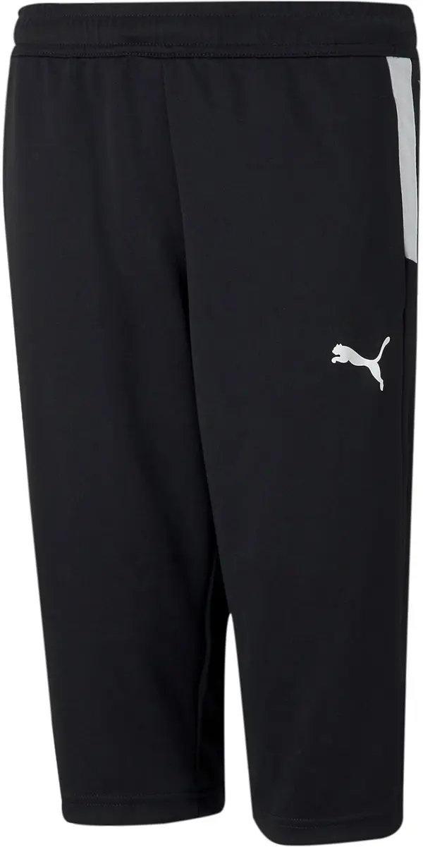 PUMA PUMA Tehničke hlače  crna / bijela