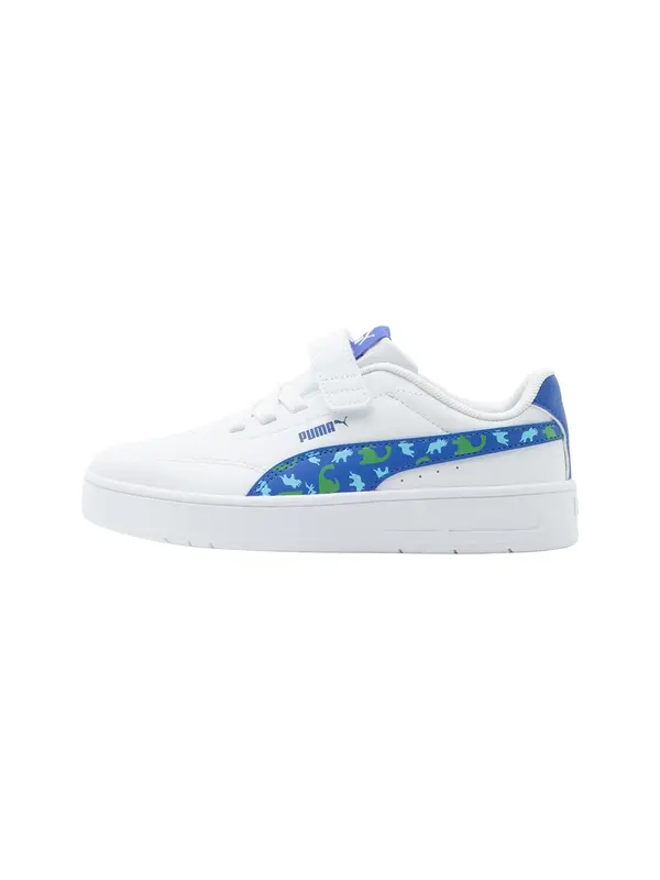 PUMA PUMA Tenisice 'Court Classic Clean Dino A'  plava / zelena / bijela