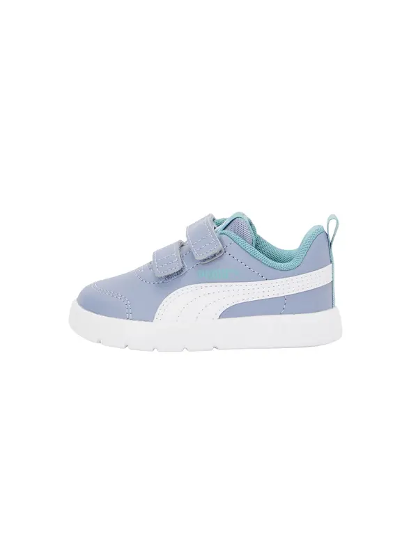 PUMA PUMA Tenisice 'Courtflex V3'  sivkasto plava / akvamarin / bijela
