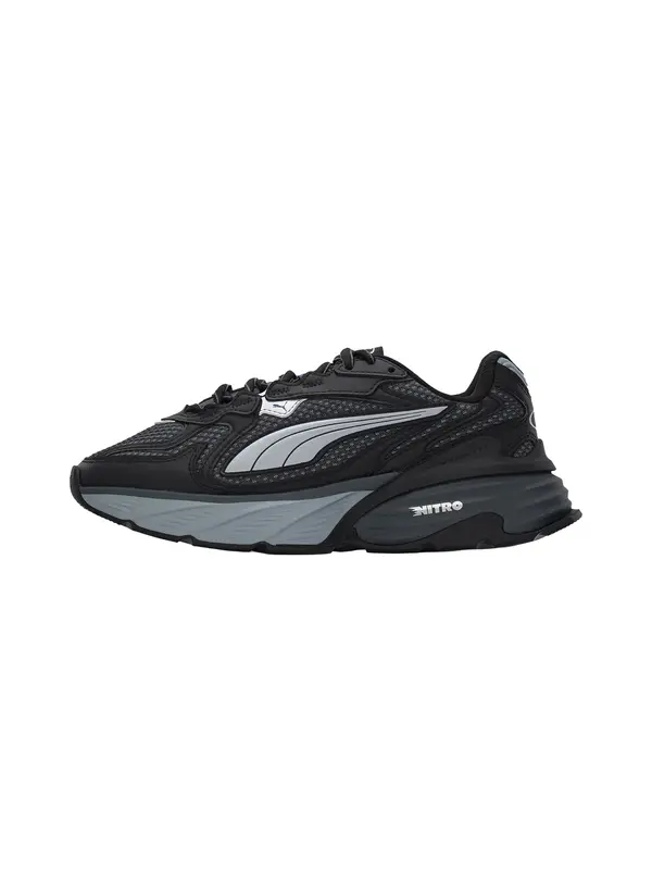 PUMA PUMA Tenisice 'Fade Nitro'  siva / crna