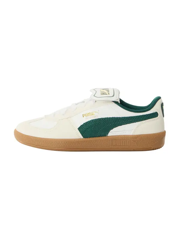 PUMA PUMA Tenisice 'Palermo'  zlatna / smaragdno zelena / bijela