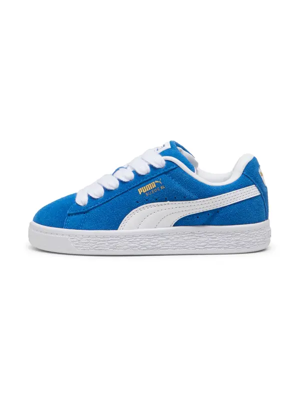PUMA PUMA Tenisice  plava / zlatna / bijela
