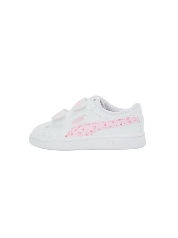 PUMA PUMA Tenisice 'Smash 3.0 Hearty'  roza / crvena / bijela