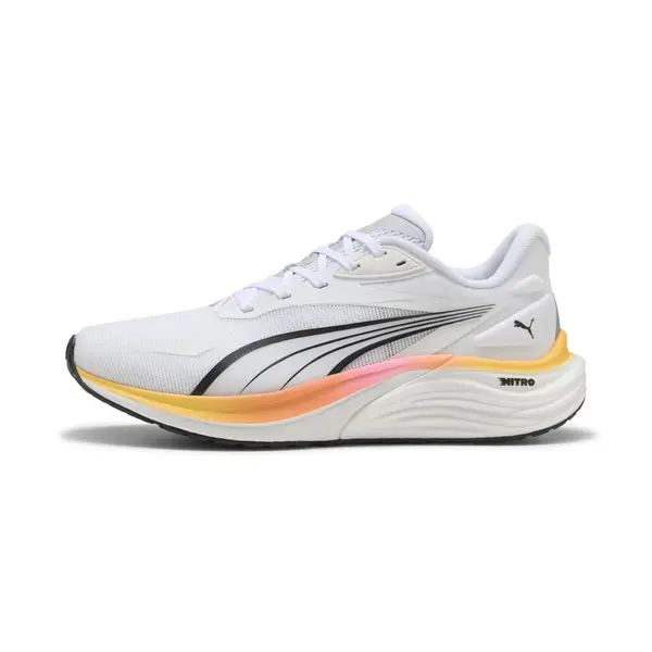 PUMA PUMA Tenisice za trčanje 'Electrify Nitro 4'  svijetlosiva / crna / bijela