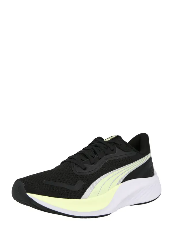 PUMA PUMA Tenisice za trčanje 'Pounce Lite'  srebrno siva / jabuka / crna