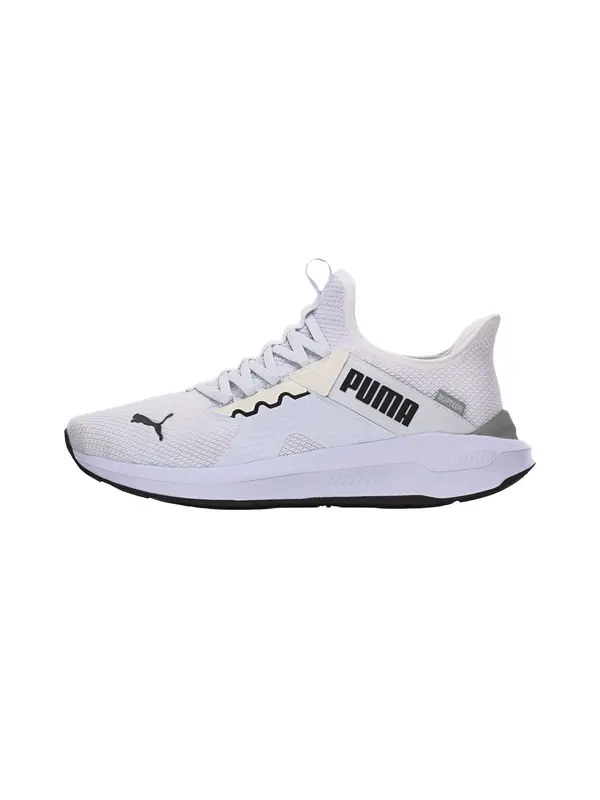 PUMA PUMA Tenisice za trčanje 'Softride Enzo 5'  svijetlosiva / crna / biserno bijela