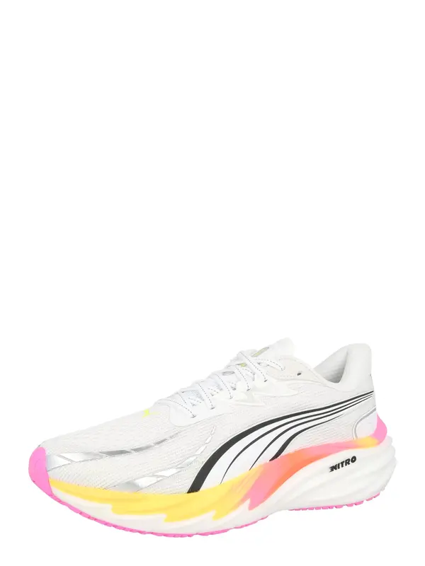 PUMA PUMA Tenisice za trčanje 'Velocity Nitro 4'  crna / srebro / bijela
