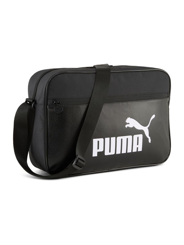 PUMA PUMA Torba preko ramena 'CAMPUS'  crna / bijela
