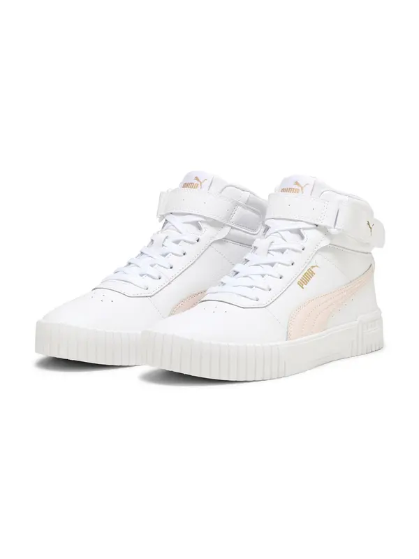 PUMA PUMA Visoke tenisice 'Carina 2.0'  zlatno žuta / roza / bijela
