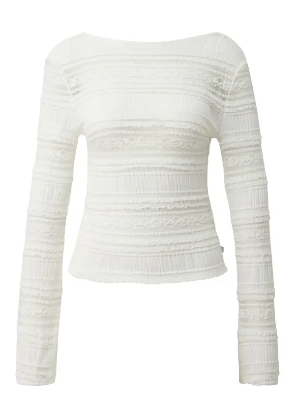 QS QS Bluza  boja pijeska