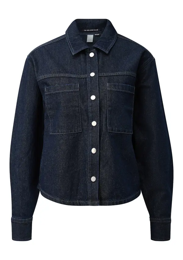 QS QS Bluza  mornarsko plava