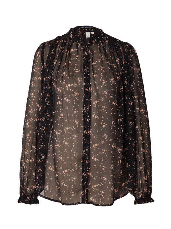 QS QS Bluza  smaragdno zelena / puder roza / crna / prljavo bijela