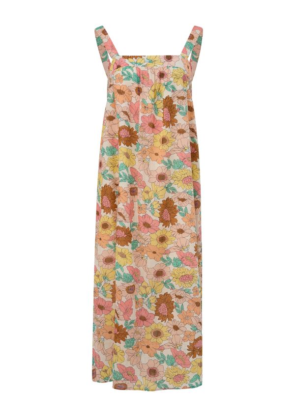 QS QS Haljina  svijetložuta / svijetlozelena / roza / bijela