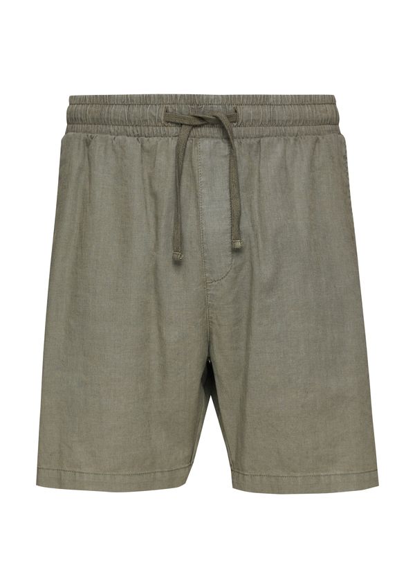 QS QS Hlače  zelena melange