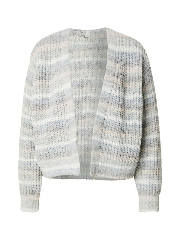 QS QS Kardigan  siva / petrol / svijetlozelena / bijela