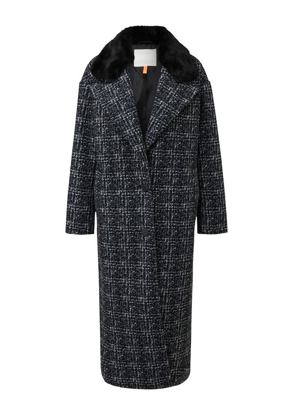 QS QS Prijelazni kaput  siva / crna