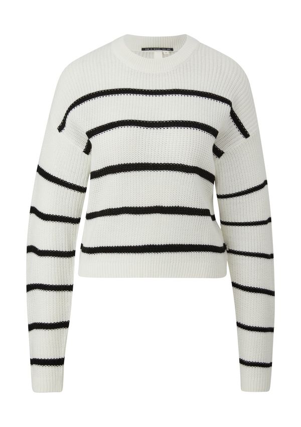 QS QS Pulover  boja pijeska / crna