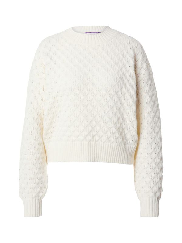 QS QS Pulover  ecru/prljavo bijela