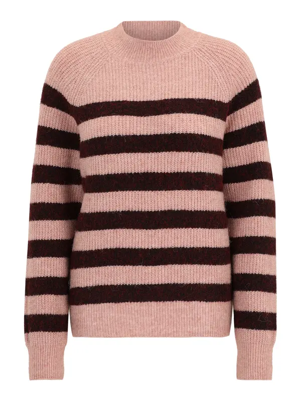 QS QS Pulover  roza / bordo