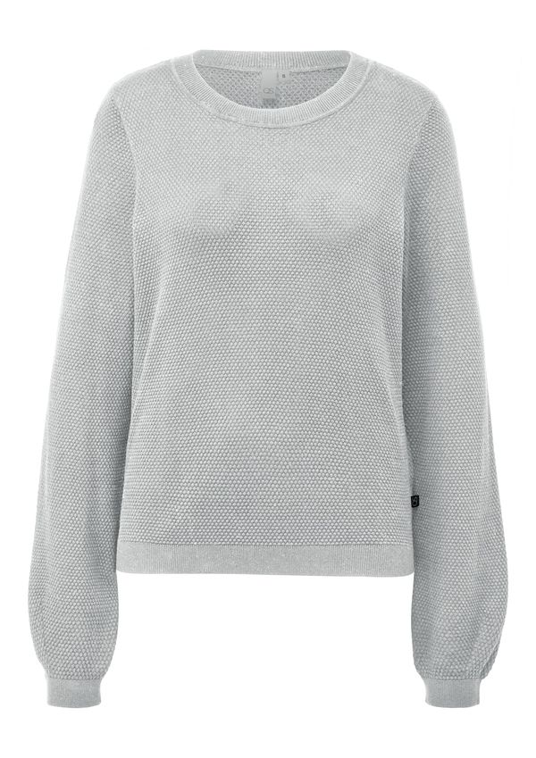 QS QS Pulover  srebrno siva