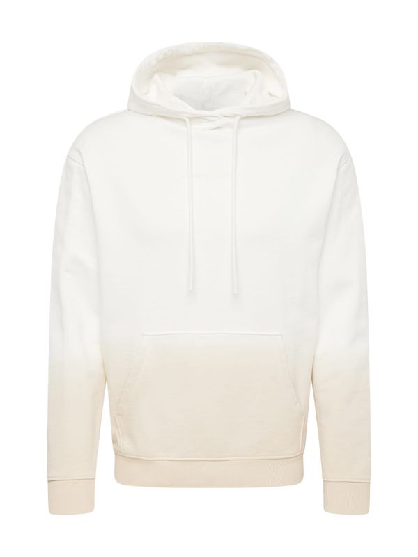 QS QS Sweater majica  bež / bijela