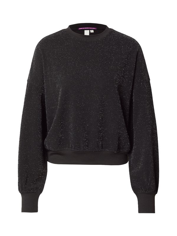QS QS Sweater majica  crna