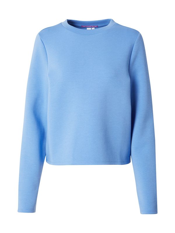QS QS Sweater majica  nebesko plava