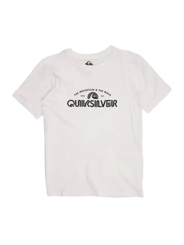 QUIKSILVER QUIKSILVER Majica  crna / bijela