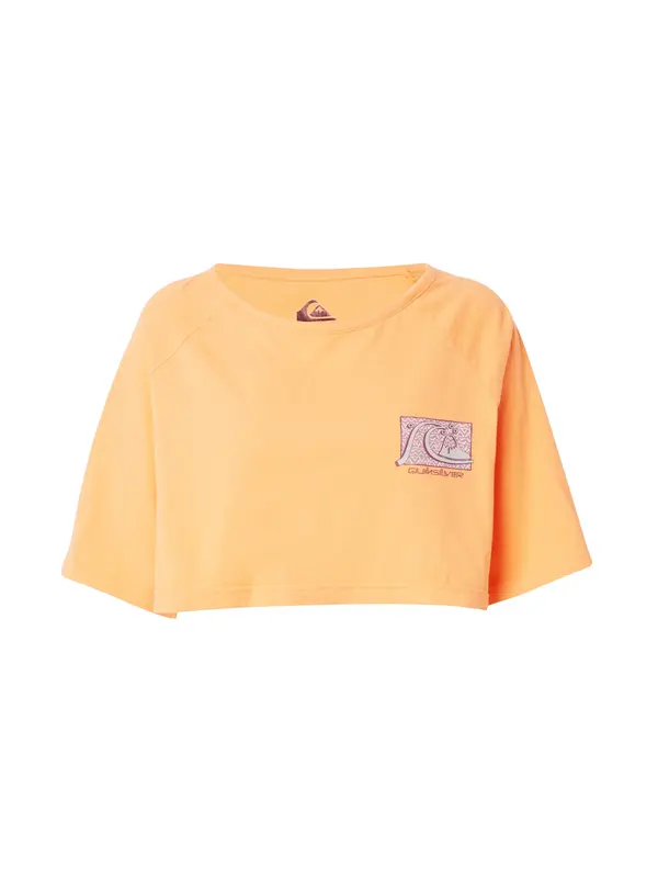 QUIKSILVER QUIKSILVER Majica  sivkasto plava / cijan plava / narančasta