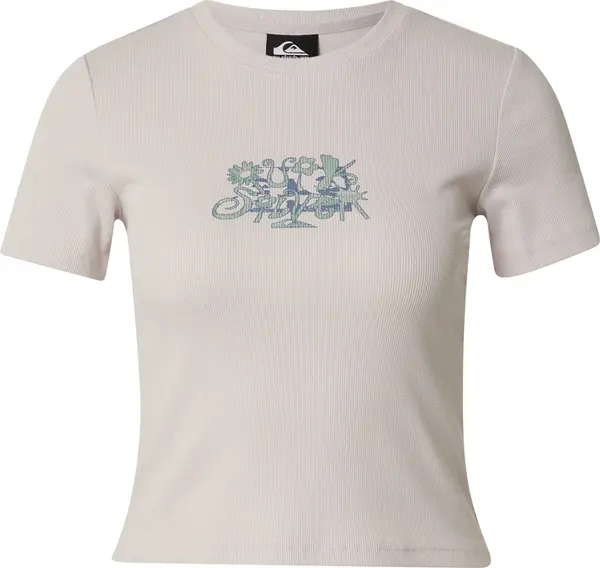 QUIKSILVER QUIKSILVER Majica 'SUNDAY'  safirno plava / sivkasto zelena