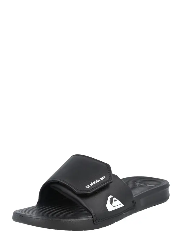 QUIKSILVER QUIKSILVER Natikače s potpeticom 'Bright Coast'  crna / bijela