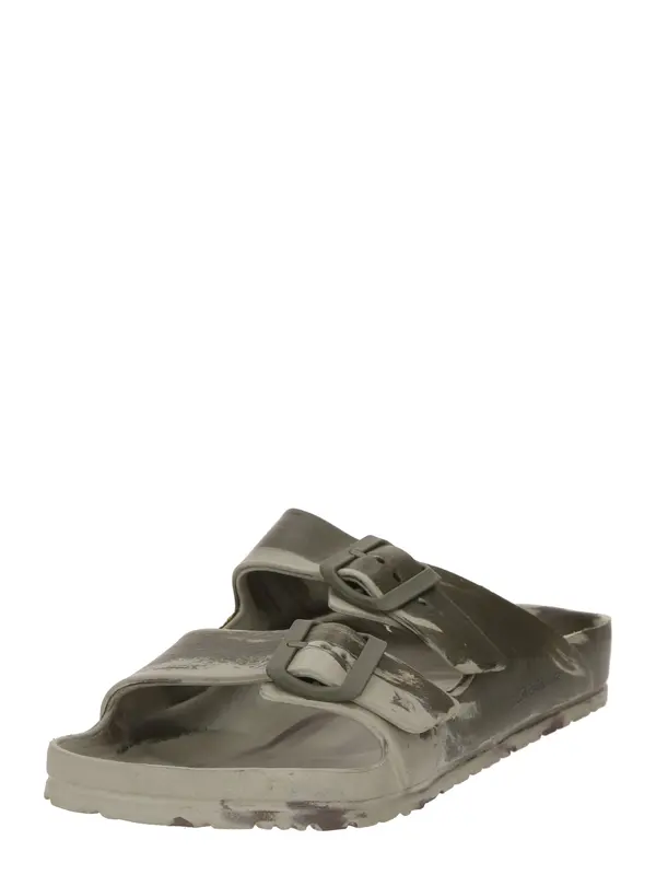 QUIKSILVER QUIKSILVER Natikače s potpeticom 'Embark'  maslinasta / pastelno zelena