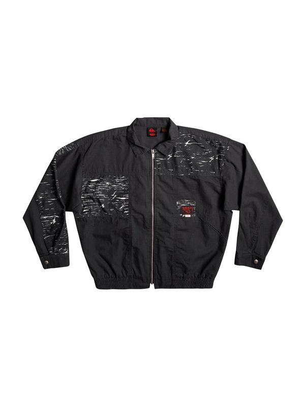 QUIKSILVER QUIKSILVER Outdoor jakna 'UPSIDEDOWN'  crvena / crna / bijela