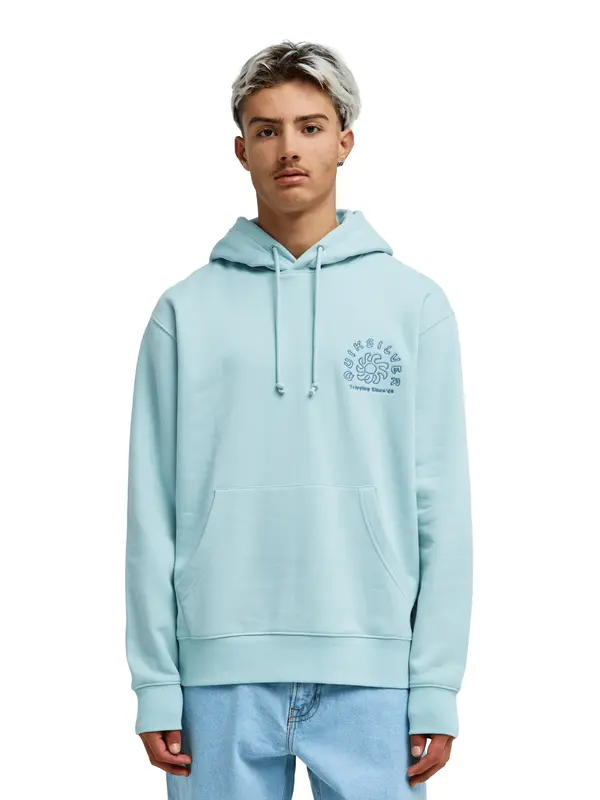 QUIKSILVER QUIKSILVER Sportska sweater majica 'Salt Water'  svijetloplava / tamno plava