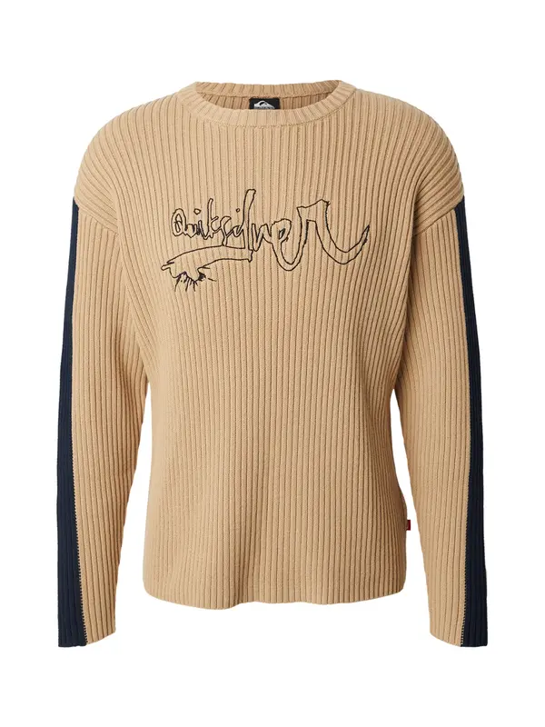 QUIKSILVER QUIKSILVER Sportski pulover  bež / mornarsko plava / crna / bijela