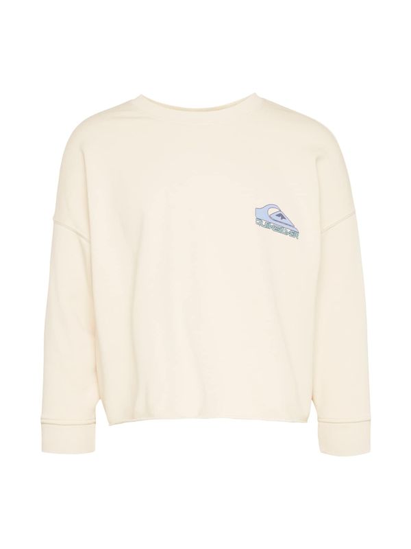QUIKSILVER QUIKSILVER Sweater majica  bež / svijetloplava