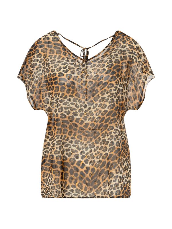 Quiosque Quiosque Bluza  smeđa / crna