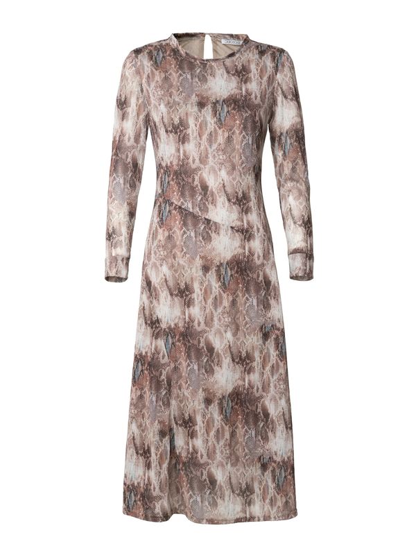 Quiosque Quiosque Haljina '4NL011'  boja devine dlake (camel) / golublje plava / smeđa / čokolada / bijela