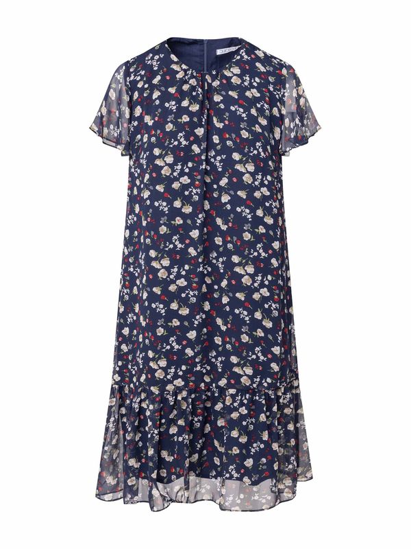 Quiosque Quiosque Haljina ' 4UF024'  noćno plava / zelena / crvena / bijela