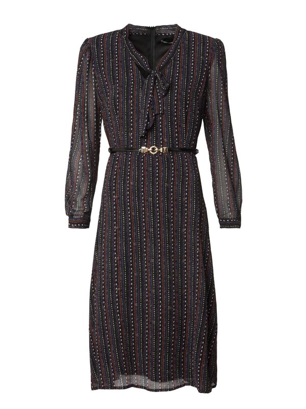 Quiosque Quiosque Haljina  burgund / crna / bijela