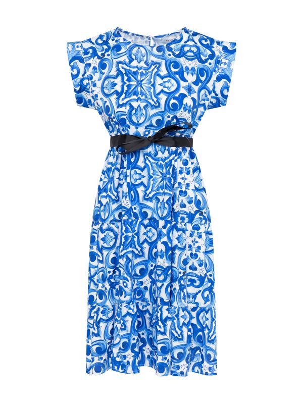 Quiosque Quiosque Haljina  plava / bijela