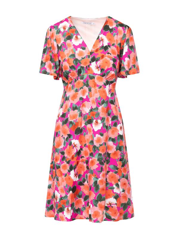 Quiosque Quiosque Haljina  zelena / narančasta / roza / bijela