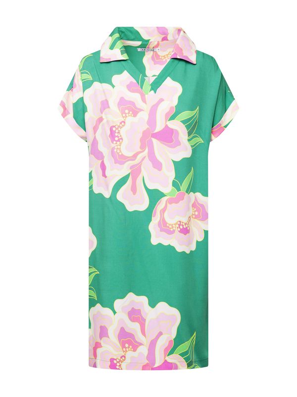 Quiosque Quiosque Haljina  zelena / roza
