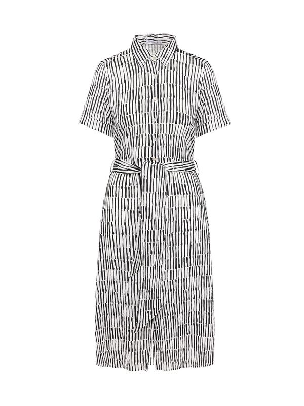 Quiosque Quiosque Košulja haljina '4UB008'  crna / bijela