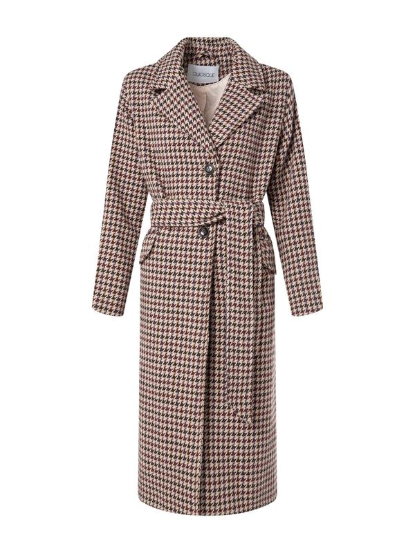 Quiosque Quiosque Prijelazni kaput  bež / smeđa / crna