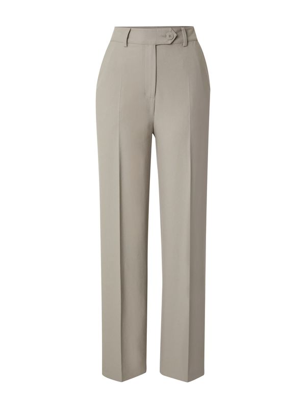 RÆRE by Lorena Rae RÆRE by Lorena Rae Hlače na crtu 'Joy Tall'  kameno siva