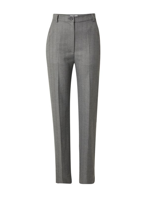 RÆRE by Lorena Rae RÆRE by Lorena Rae Hlače na crtu 'Kim'  siva / tamo siva