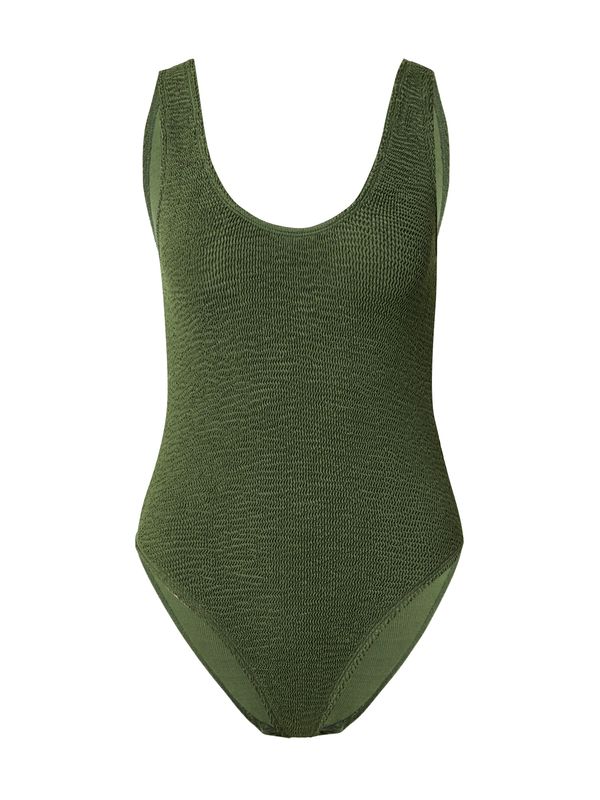 RÆRE by Lorena Rae RÆRE by Lorena Rae Jednodijelni kupaći kostim 'Line'  tamno zelena